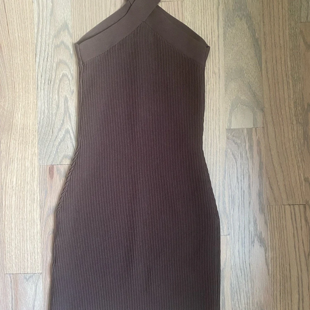 Aritzia Brown Mini Dress - Picture 2 of 3